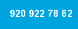 920 922 78 62 920 922 78 62